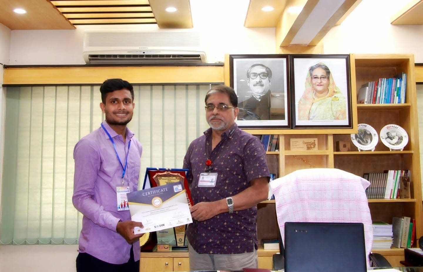 Meeting with VC of Leading University – Youth Icon Award