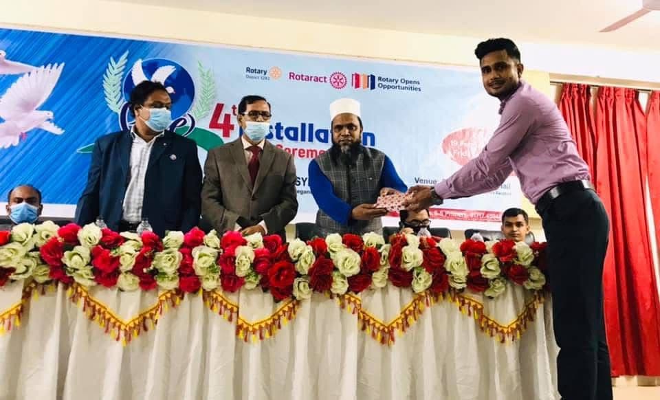 Recognition Award – Rotaract Club of Sylhet Elegance