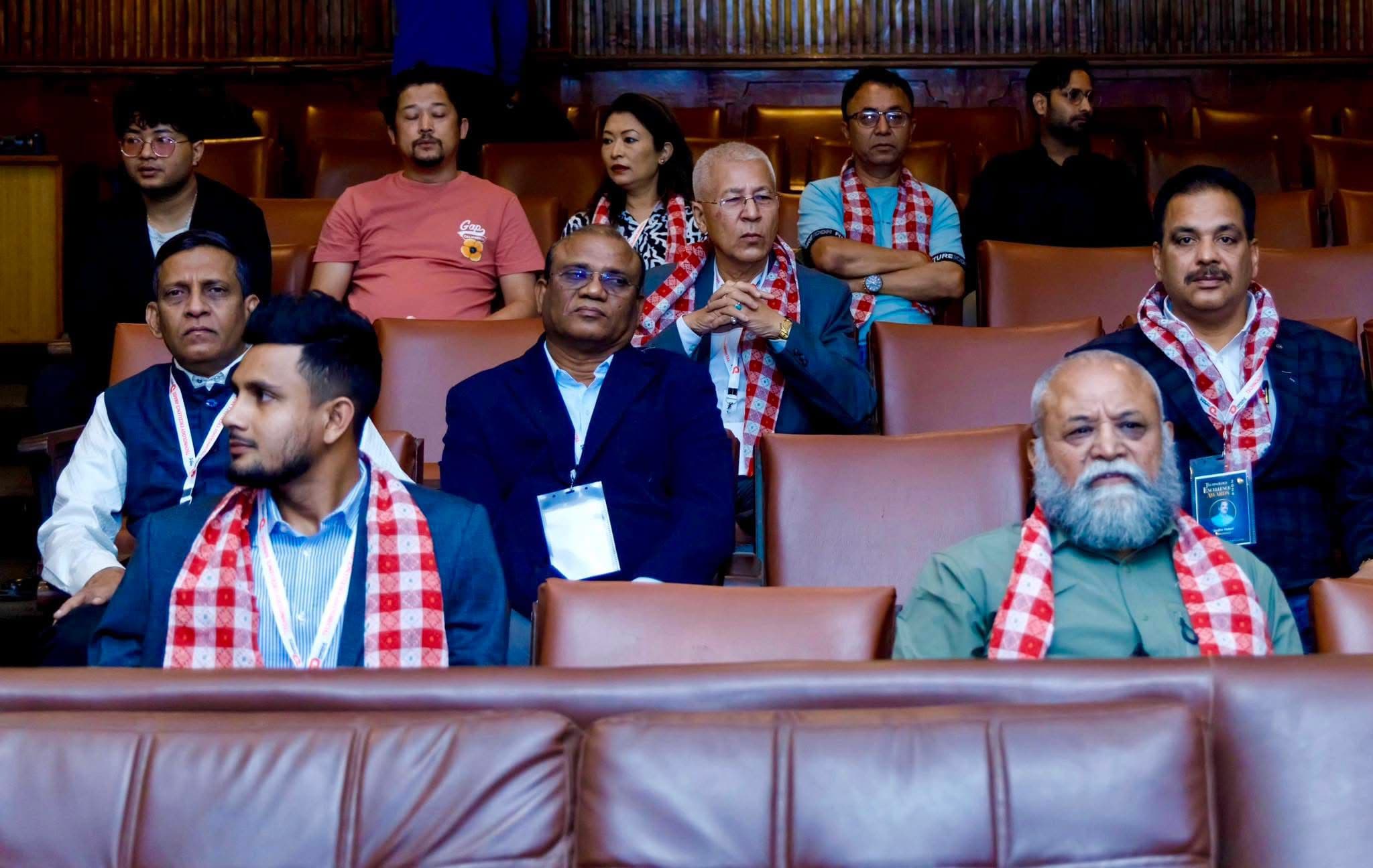 International Event – Sitting in the Front Row