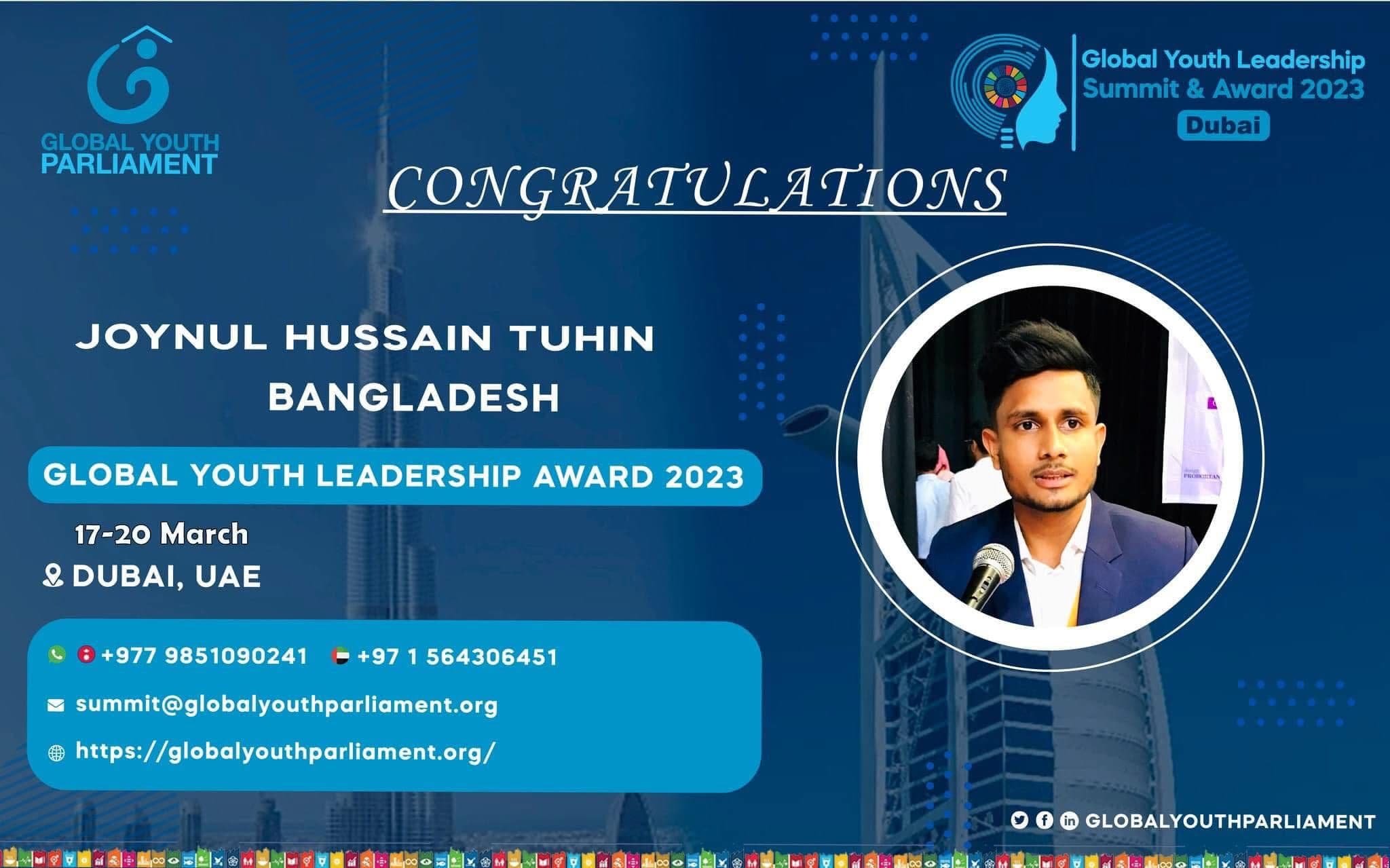 Global Youth Parliament & Leadership Summit – Dubai